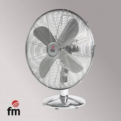 Ventilador sobremesa FM SM-140 40 cm cromado SM-140