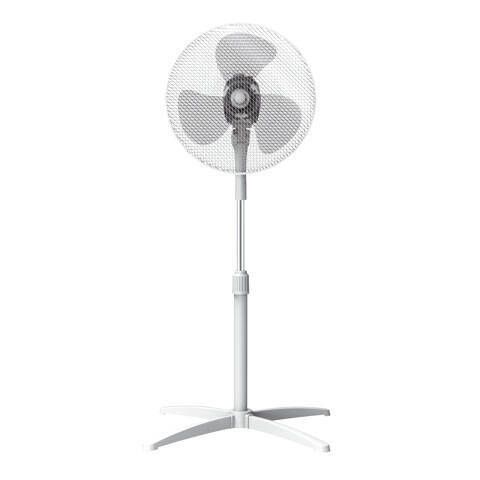 Ventilador de Pie FM Blanco 40 cm Fácil Montaje PX40