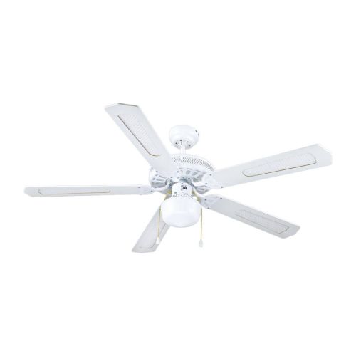 Ventilador de techo FM 132 cm 5 aspas blanco con luz VTCLASSIC130B