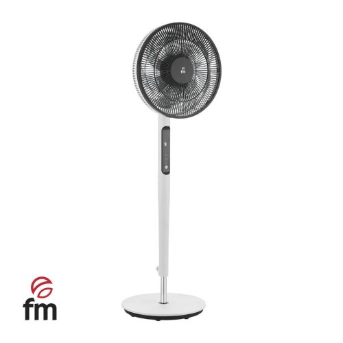 Ventilador de pie FM silencioso, 9 velocidades, mando, temporizador P420DC