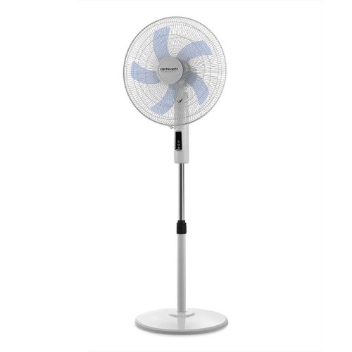 Ventilador de pie Orbegozo silencioso 40cm digital 3 velocidades SF1240