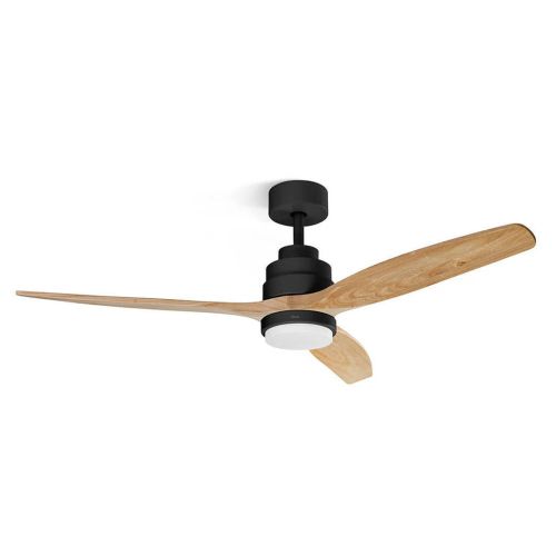 Ventilador de Techo Ufesa 132cm motor DC color Negro/Haya NEPAL