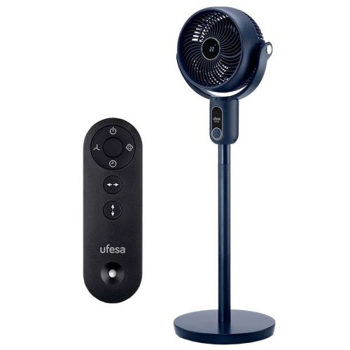 Ventilador pie UFESA 40W táctil con mando 1m 84105843