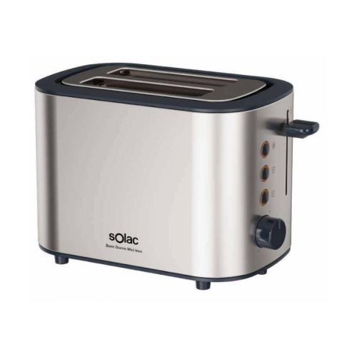 Tostador SOLAC 2 Ranuras Inox 870W TL5423