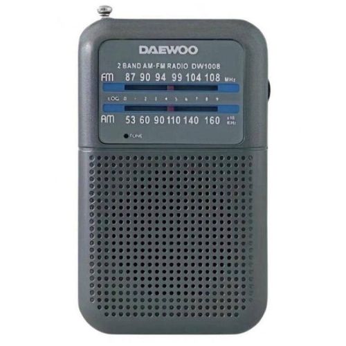 Radio Portátil DAEWOO DW1008GR Gris DW1008GR