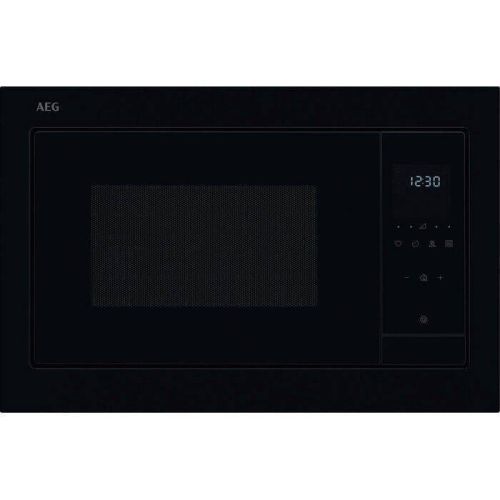 Microondas AEG 25L Cristal Negro Serie 5000 TS5GM25EB