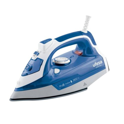 Plancha UFESA 2800W Vapor 180g/min Azul PV3280