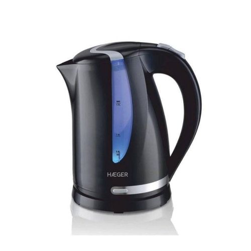 Hervidor Haeger 1.7L 2200W Negro Apagado Automático EK22B023A
