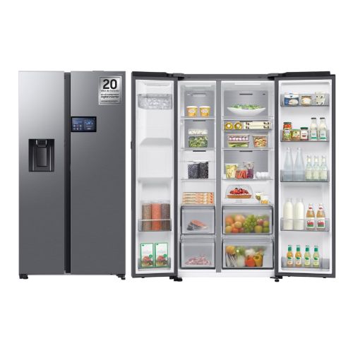 Frigorífico Side by Side SAMSUNG No Frost Inox 621L Display 9" RS90F64EETEF