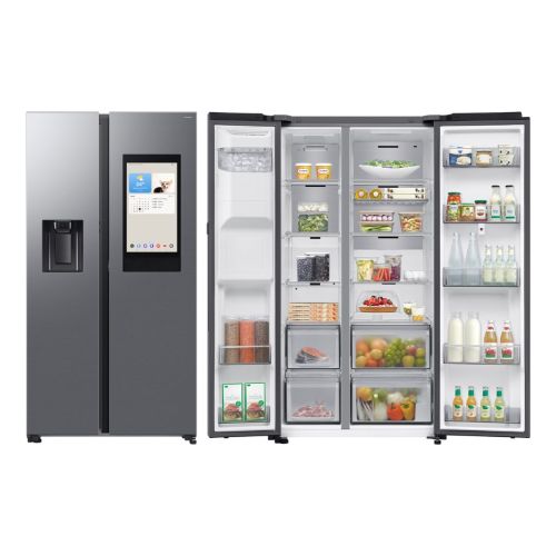 Frigorífico Side by Side SAMSUNG Family Hub Inox 178cm Display RS90F66BETEF