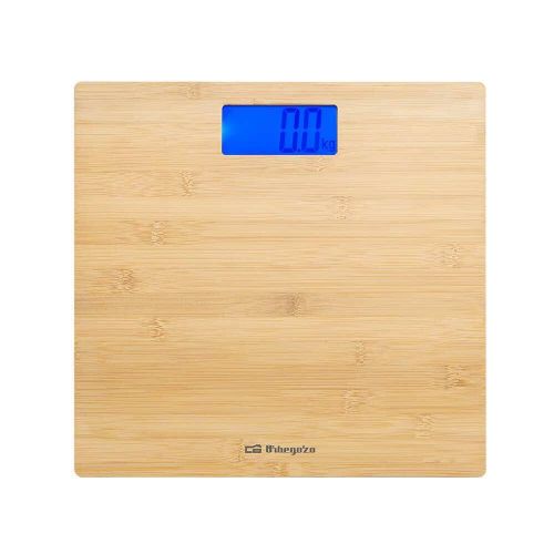 Báscula de Baño Orbegozo 180kg Bambú PB2335