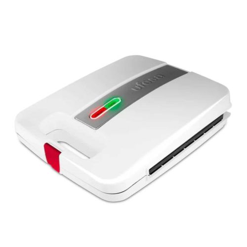 Sandwichera 4 Sándwiches Ufesa 1400W Placas Antiadherentes Inox SW7400
