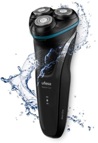 Afeitadora Eléctrica Ufesa Cabezal Pivotante Batería Litio 70min NANOCUT