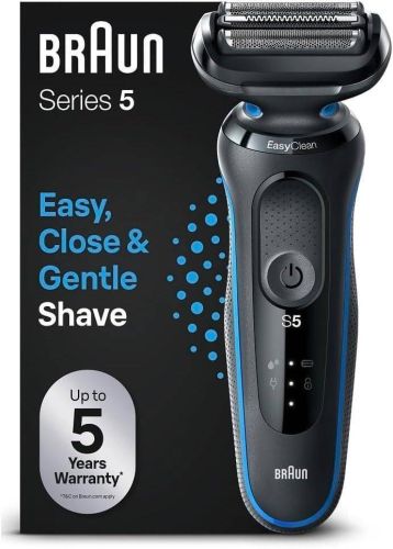 Afeitadora Eléctrica Serie 5 Wet & Dry con sistema EasyClean BRAUN 52B1000s