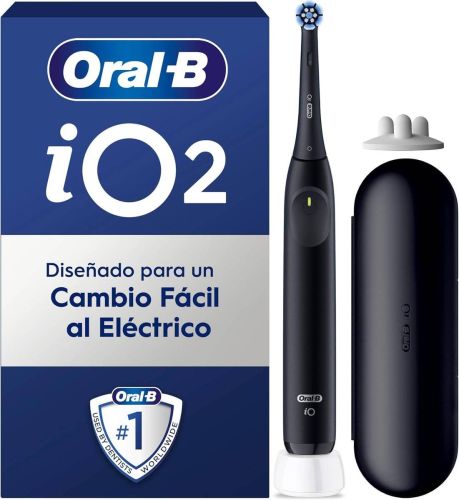 Cepillo de Dientes Eléctrico Oral-B iO Series 2 Negro BRAUN IO2NEGROFUNDA