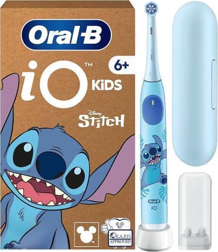 Cepillo de Dientes Eléctrico Oral-B iO Edición Stitch con Estuche BRAUN iO2JUNIORSTITCH