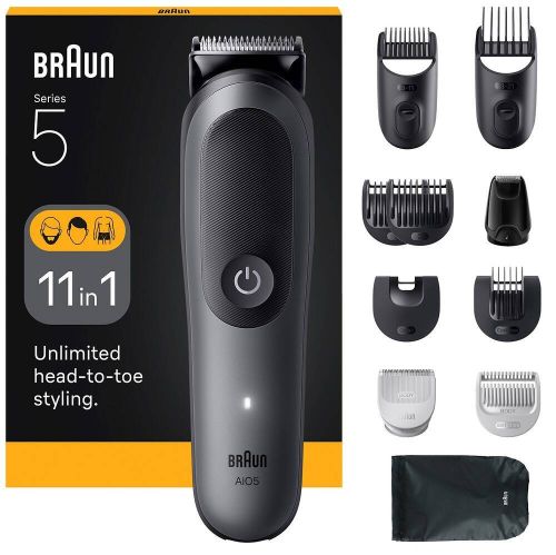 Cortapelo Multifunción All-in-One Series 5, 11 en 1 BRAUN AIO5560
