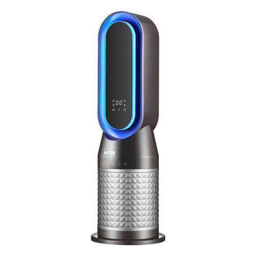 Calefactor Eléctrico Sin Aspas Oscilante Negro HTW HTWCAL200BHN