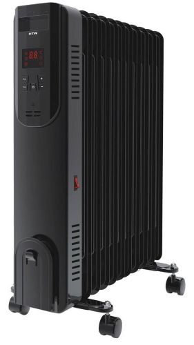 Radiador de Aceite 9 Elementos 2000W Negro HTW CO HTWRAD92000SH