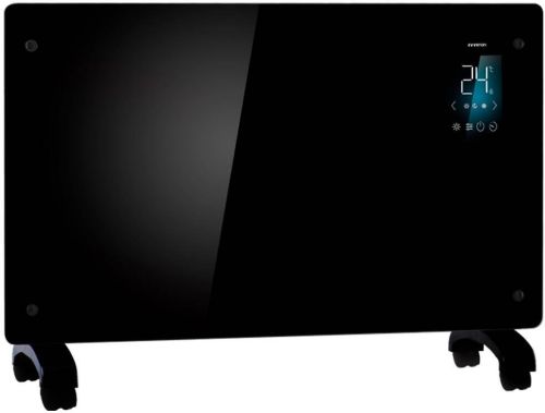 Radiador Convector Eléctrico 2000W Cristal Negro INFINITON GPH-21B 091885