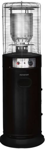 Estufa de Gas Exterior Redonda 11kW Color Negro INFINITON 92252