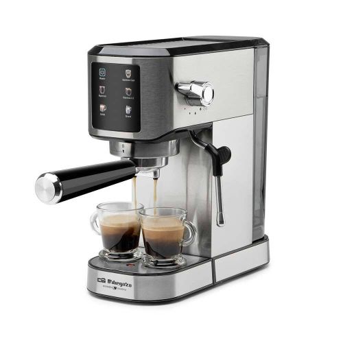 Cafetera Espresso Orbegozo Compacta 20 Bares 1L Vaporizador EX7000