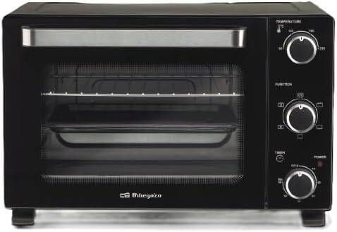 Horno de Sobremesa 45L 1800W Convección Negro Inox ORBEGOZO HOT480