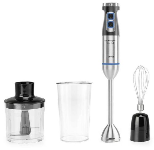 Batidora de Mano 1700W Turbo con Vaso Mezclador y Picador ORBEGOZO BT5017