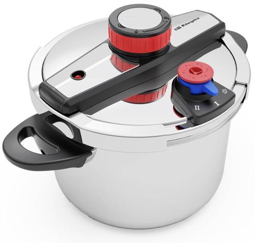 Olla a Presión Súper Rápida Acero Inoxidable 6L ORBEGOZO HP6200