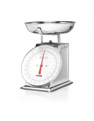 Balanza de Cocina Mecánica HAEGER Grandmother 10kg con Bol KS10S014A