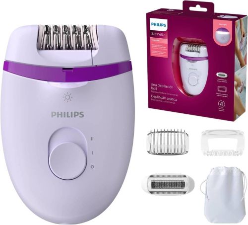 Depiladora Eléctrica Philips Satinelle Essential BRE257/00