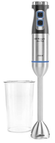Batidora de Mano 1700W con Motor DC Turbo Vaso 900ml ORBEGOZO BT3017