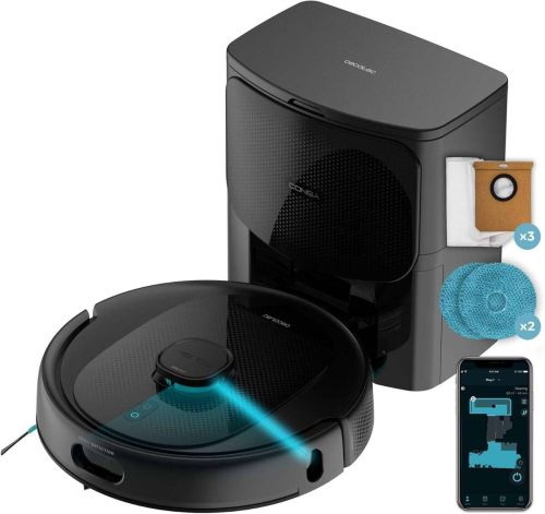 Robot Aspirador Cecotec Conga 9990 AI con Base de Autovaciado A80_EU01_100148