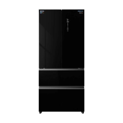 Frigorífico Americano Francés Cristal Negro Clase E FRD580Q90NEG