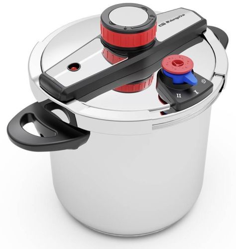 Olla a Presión Súper Rápida Acero Inoxidable 8L ORBEGOZO HP8200