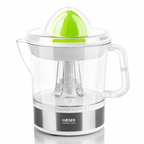 Exprimidor de Cítricos Haeger Juicy 25W 0.7L Doble Giro Blanco CJW-250.12A