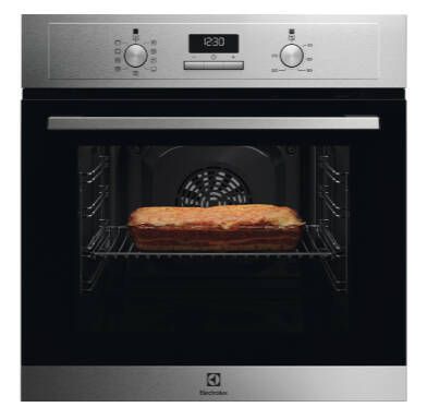 Horno Multifunción Inox con Limpieza AquaClean Electrolux EOF3H40BX