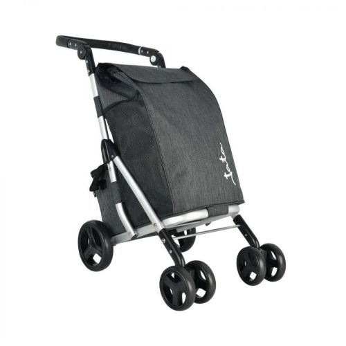 Carro de Compra Plegable con Bolsa Térmica JATA HCAR2502