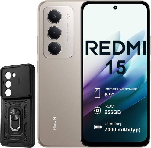 Teléfono XIAOMI Redmi 15 NFC 8GB 256GB Pantalla 6.9” Titan Gray MZB0L15EU