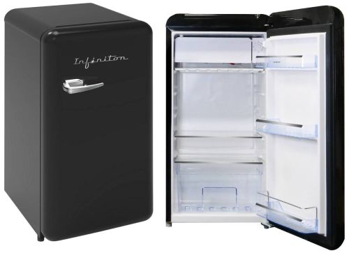 Frigorífico Infiniton CLV90L8NEA Negro Vintage 91L Clase E