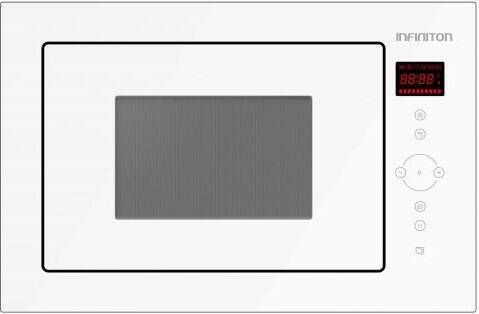 Microondas Encastre INFINITON IMWGL52 25L Grill Cristal Blanco