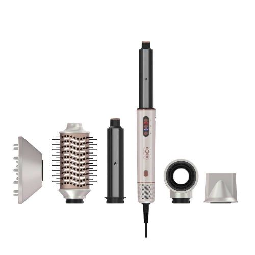 Moldeador de Pelo Aire Glam 6 en 1 1400W Efecto Coanda SOLAC MD7406