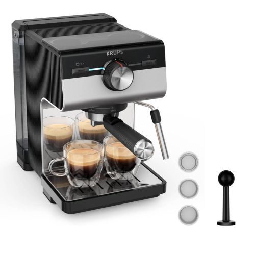 Cafetera Espresso 15 Bares con Depósito 2 L KRUPS XP384E10