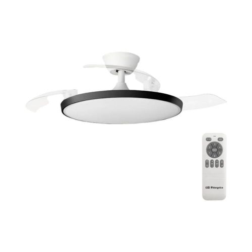 Ventilador de Techo Retráctil Blanco 105cm ORBEGOZO CP154105