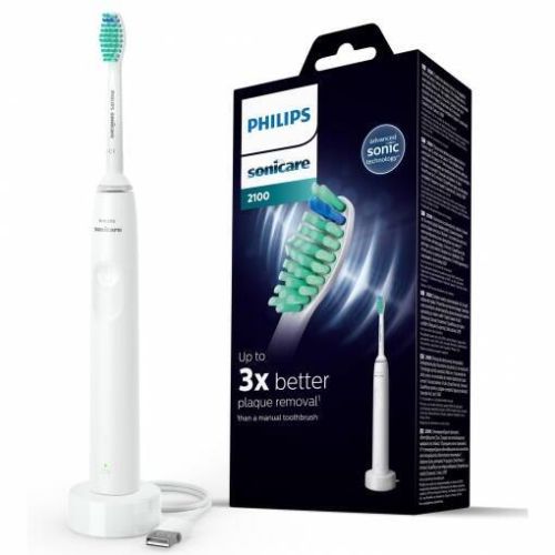 Cepillo Dental Eléctrico Blanco Sonicare Serie 2100 PHILIPS HX3651/13