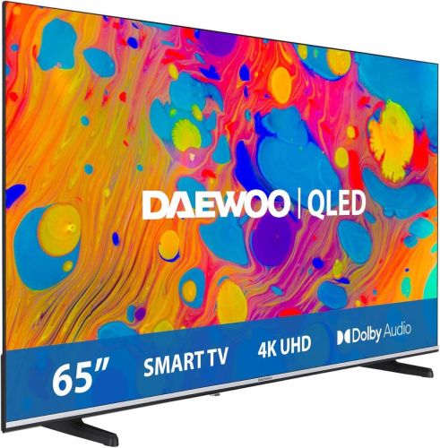 Televisor QLED 65” 4K UHD Smart TV VIDAA DAEWOO 65DM55QV
