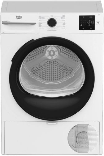 Secadora Beko 8 Kg Bomba de Calor BM3T38230W Blanca Digital