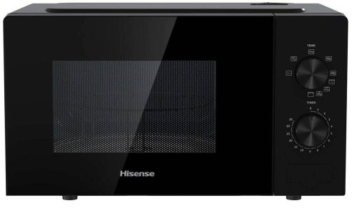 Microondas Hisense H20MOBP1G 20L con Grill Negro 700W Compacto
