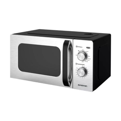 Microondas Infiniton MWGX2090 20L con Grill 800W Acabado Inoxidable
