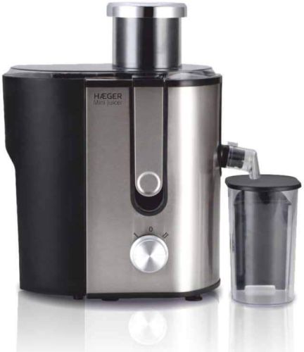 Licuadora HAEGER JE600002B MINI JUICER 600W 2 Velocidades INOX